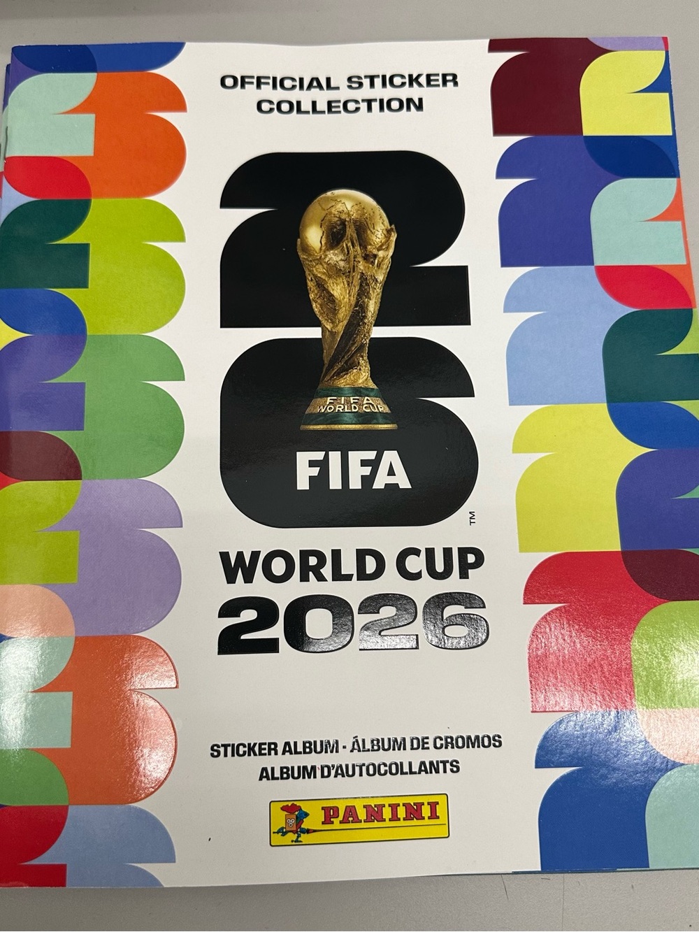 FIFA World Cup 2026 Panini Sticker Album + 5 Packs NEW